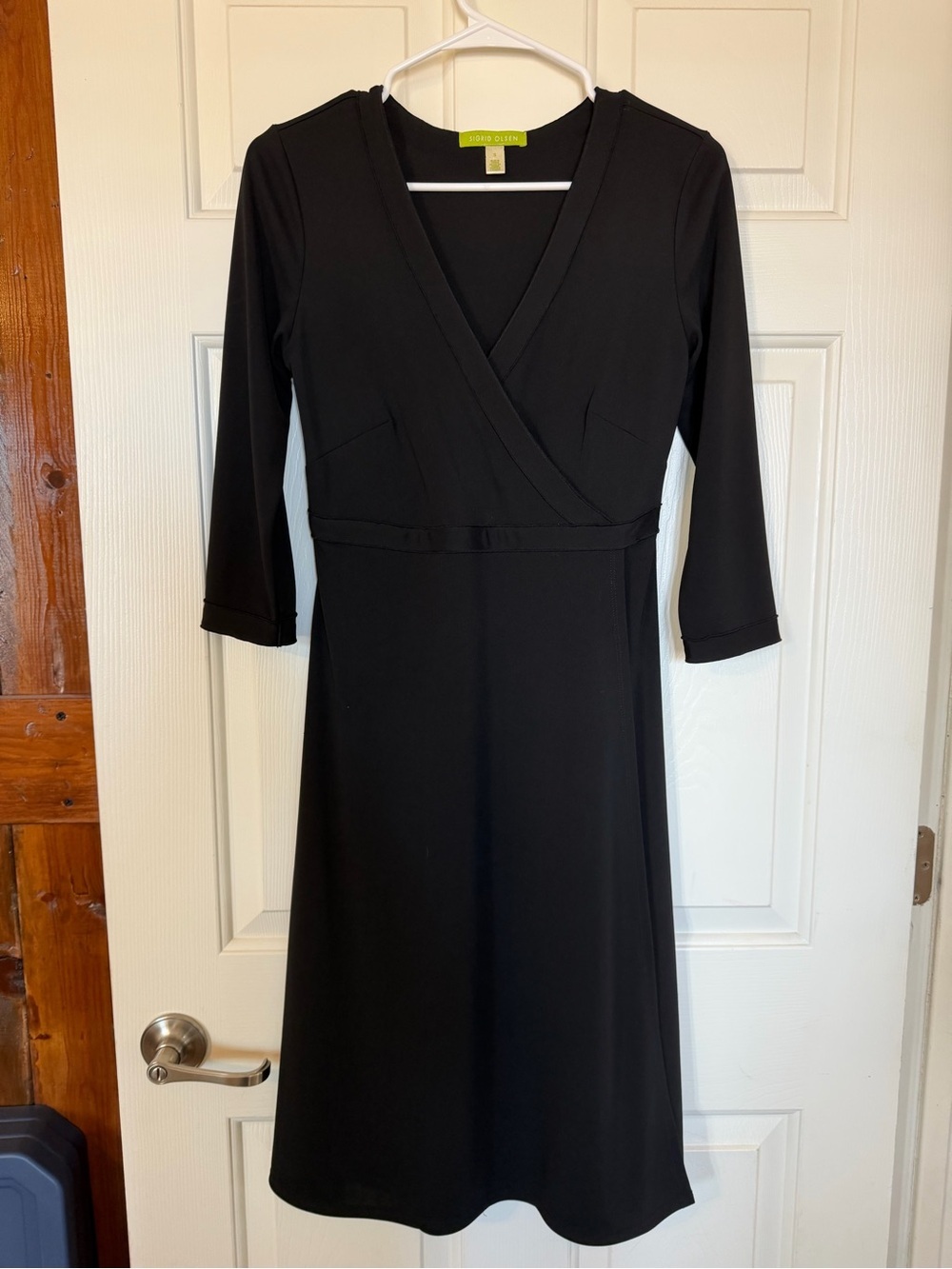 Sigrid Olsen Polyester Wrap Dress - size S